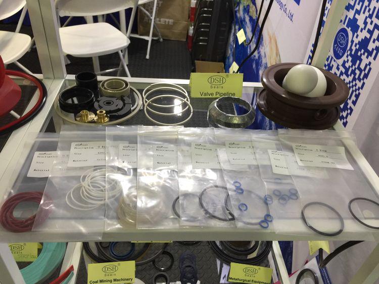 各種工況用橡膠O型密封圈、蝶閥密封件及壓裂球