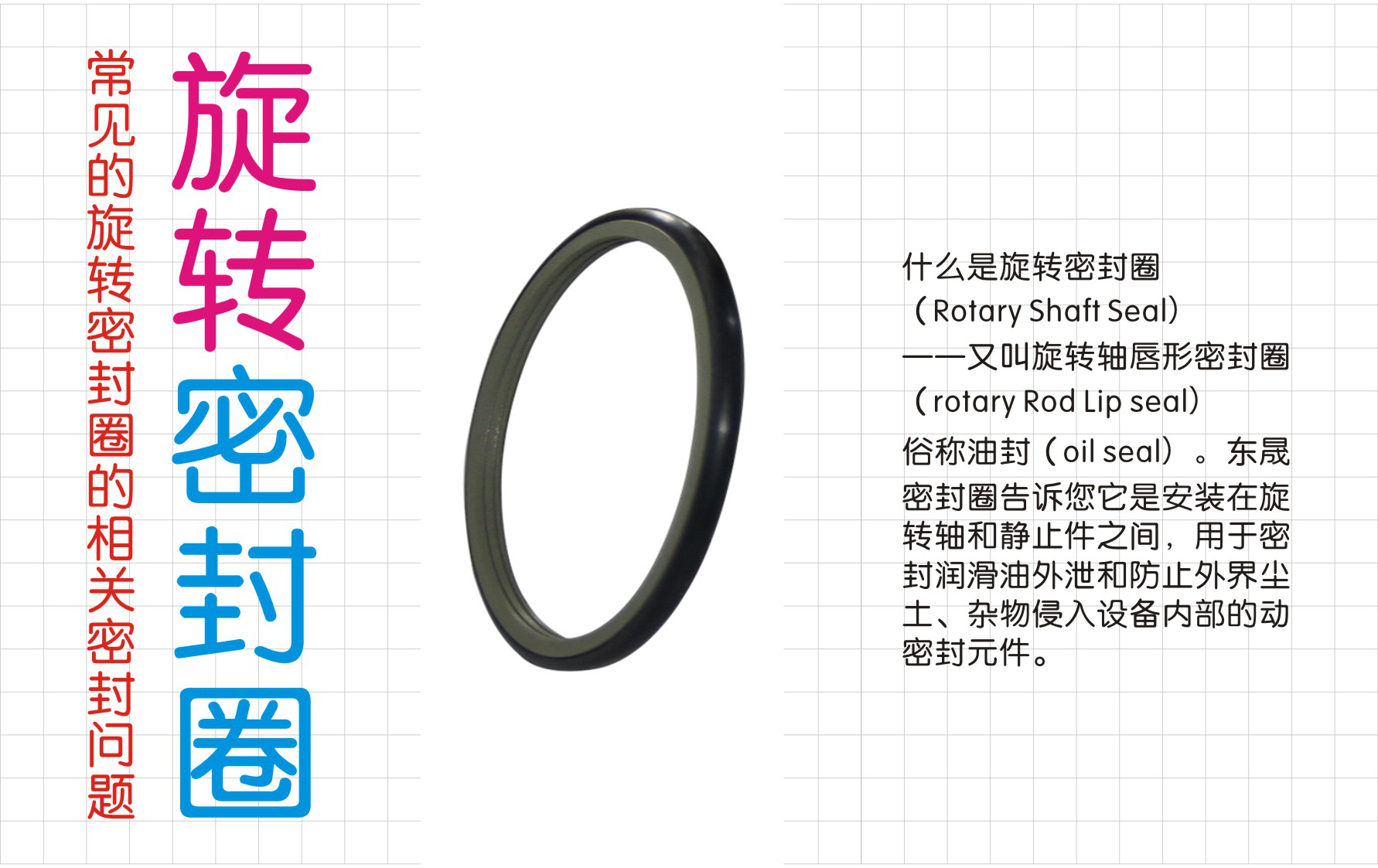 常見的旋轉(zhuǎn)密封圈的相關(guān)密封問題？之一