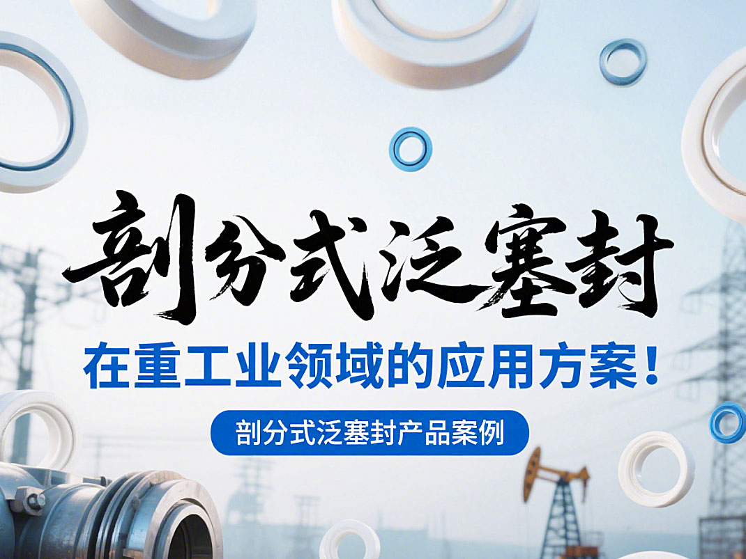 剖分式泛塞封產(chǎn)品案例 ? 在重工業(yè)領(lǐng)域的應用方案！