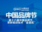 東晟密封件閃耀2024第十八屆中國(guó)品牌節(jié)，榮獲密封技術(shù)“金譜獎(jiǎng)”
