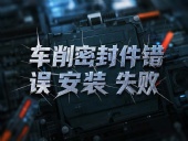 車削密封件安裝失敗案例丨工程師最怕的3個操作錯誤！？