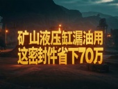 液壓缸老是漏油？礦山上用這密封件，一年省下70萬！?
